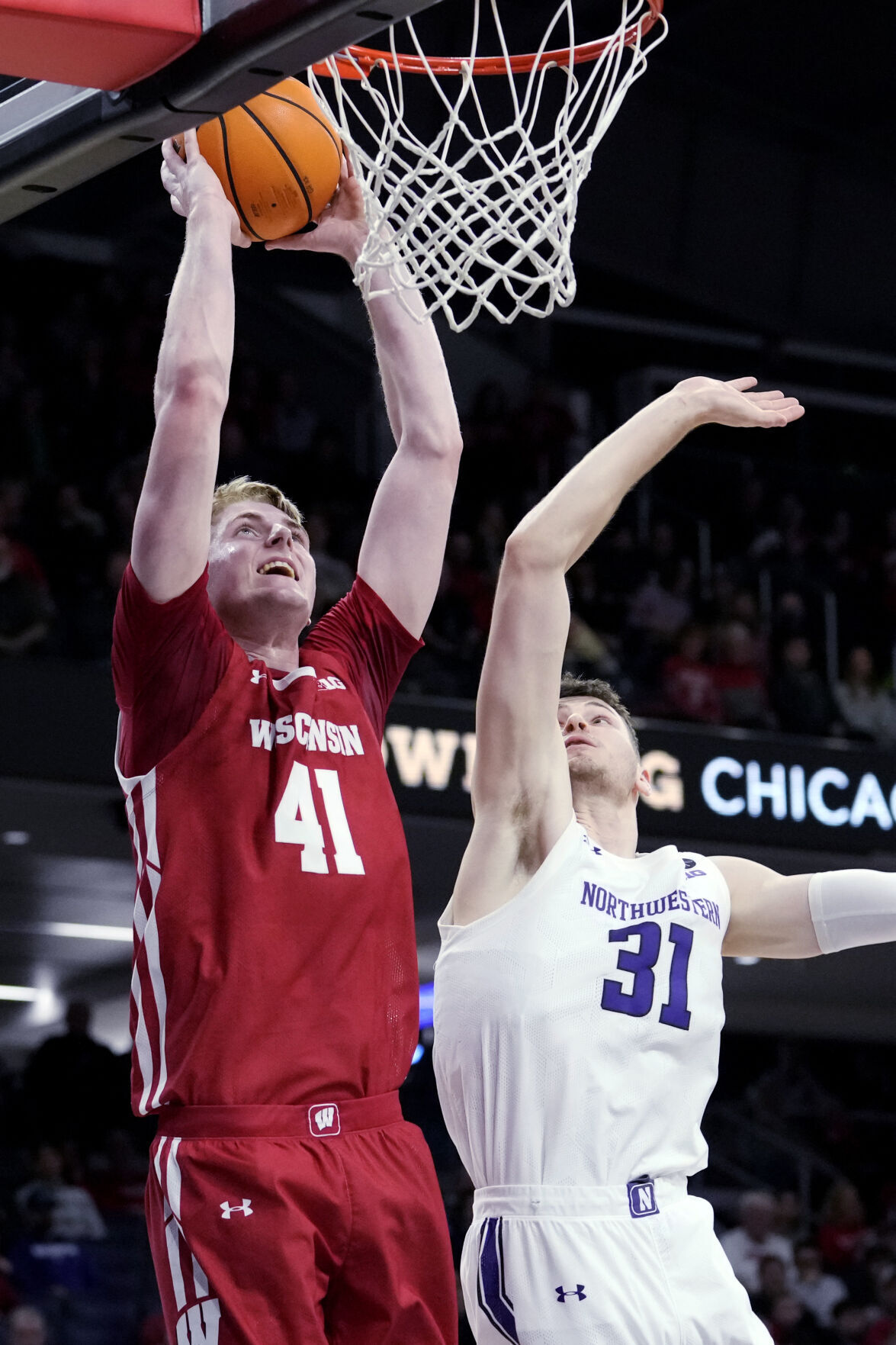 Wisconsin Northwestern Basketball